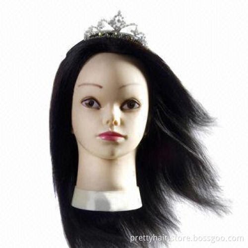 Wig training heads, is used in beauty school and beauty university for training and examination